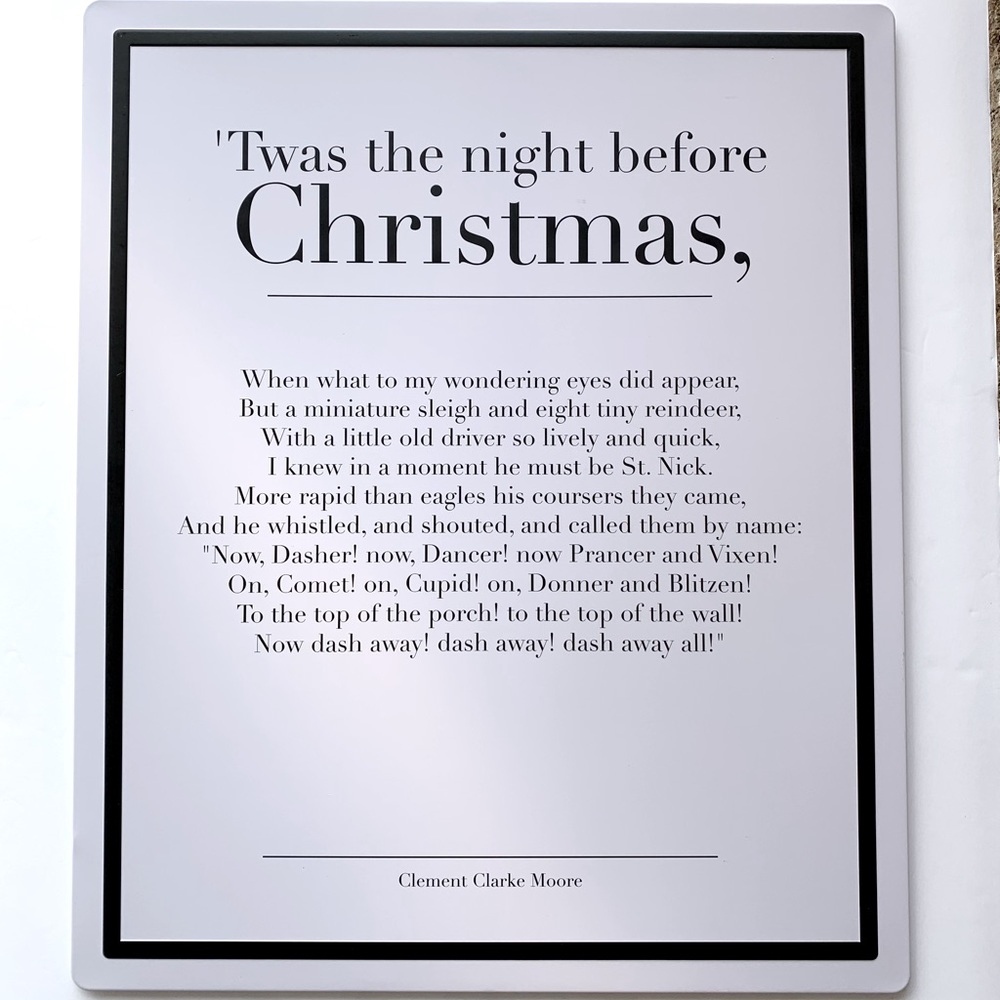 Target Large Metal Christmas Sign